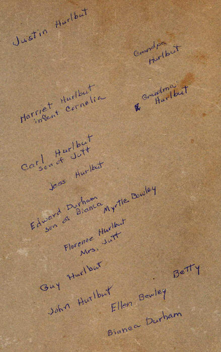 Chas Hurlbut photo names